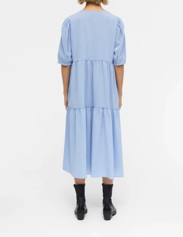Rochie medie Object, bleu, 42