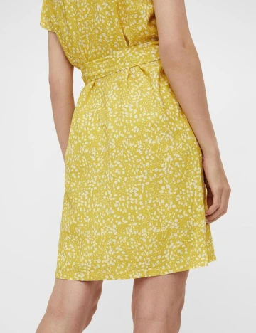 Rochie scurta Object, galben, 34