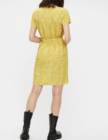 Rochie scurta Object, galben, 34