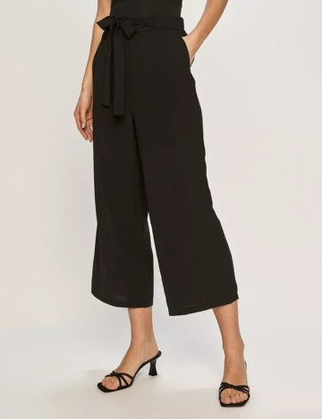 
						Pantaloni Pieces, negru, M