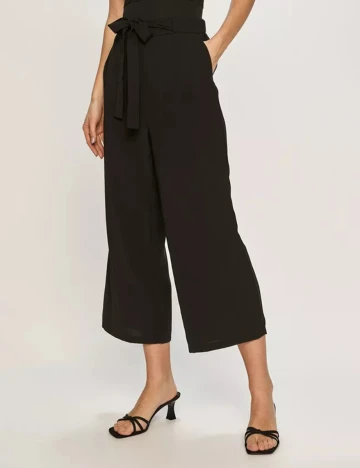 Pantaloni Pieces, negru, M