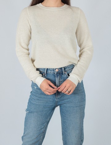 Bluza Vila, ecru, XS