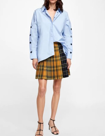 Fusta Zara, galben, XS