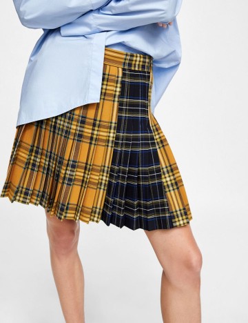 Fusta Zara, galben, XS