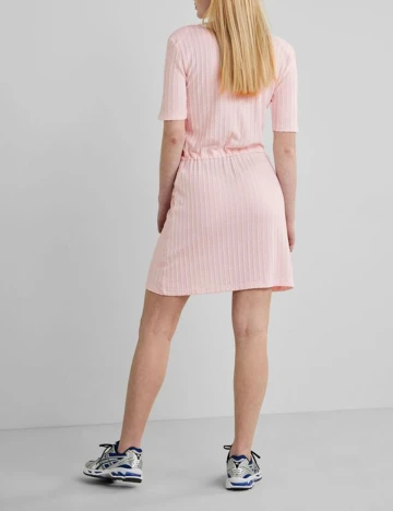 Rochie Scurta Pieces, roz pal, XL