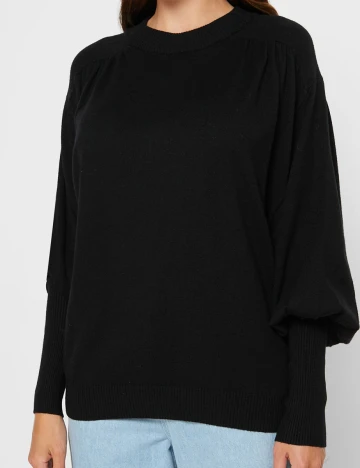 Bluza Vila, negru, S