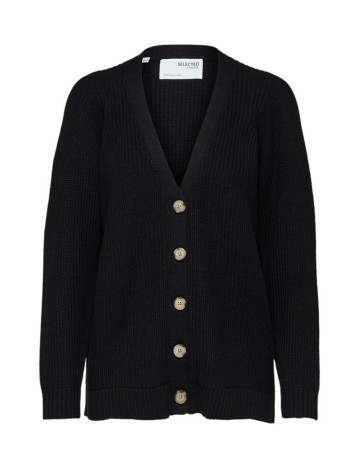Cardigan Selected Femme, negru, 46