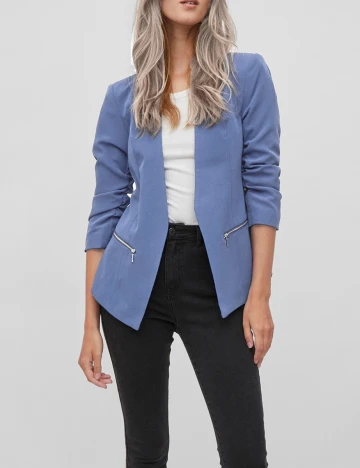 Blazer Vila, albastru, 36