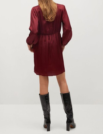 Rochie scurta Mango, rosu, S