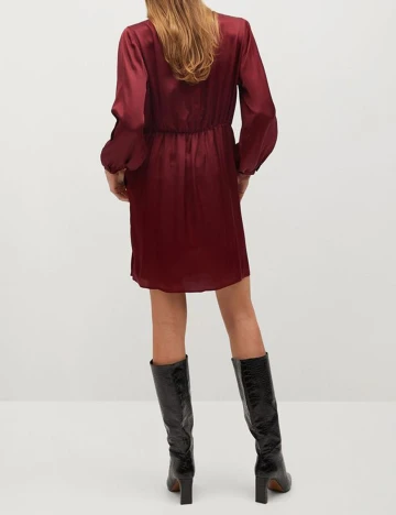 Rochie scurta Mango, rosu, S Rosu