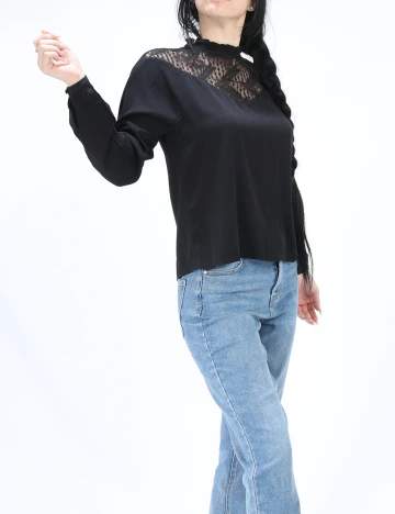 Bluza Vila, negru, 36