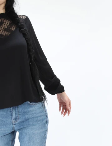 Bluza Vila, negru, 36