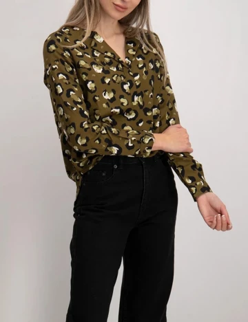 Bluza Vero Moda, kaki, S