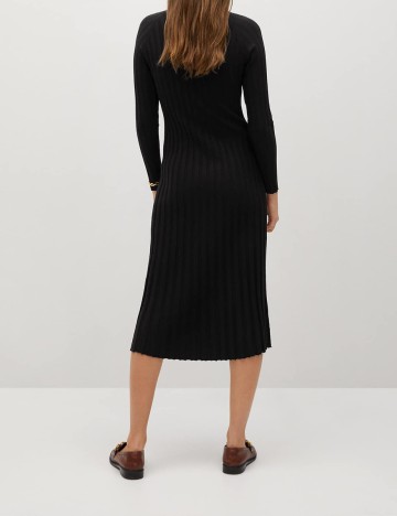 Rochie medie Mango, negru, S