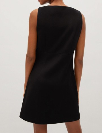 Rochie scurta Mango, negru, XS