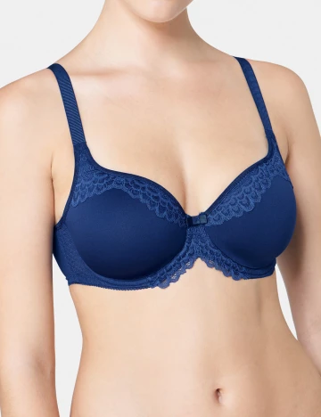 Sutien Triumph, albastru Albastru
