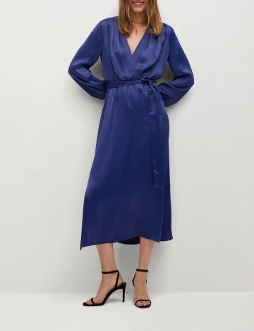 Rochie Medie Mango, albastru, M
