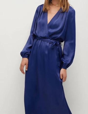 Rochie Medie Mango, albastru, M