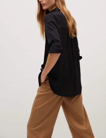 Camasa Mango, negru, XL