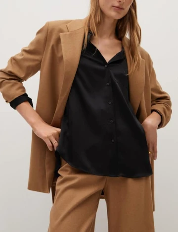 Camasa Mango, negru, XL