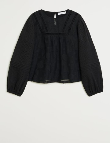 Bluza Mango, negru, L