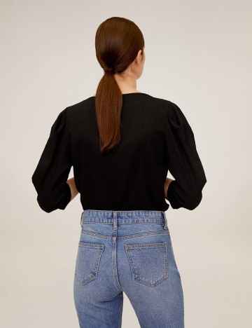Bluza Mango, negru, S