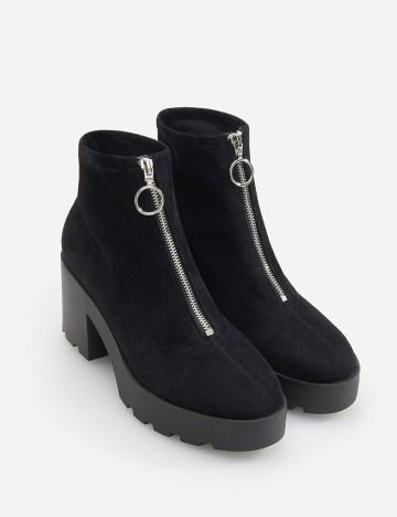 Botine Reserved, negru, 37