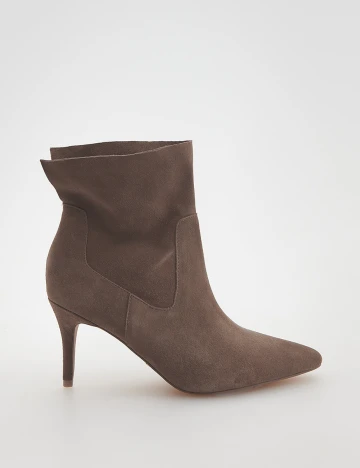 Botine Reserved, maro, 38