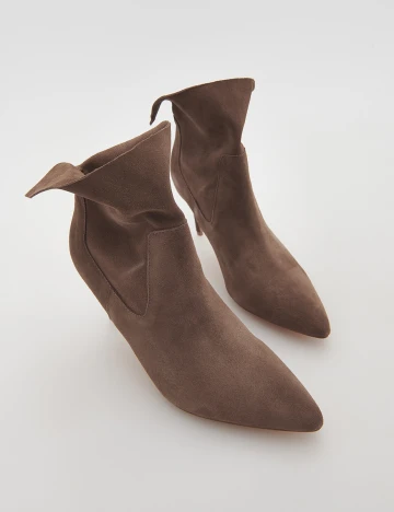 Botine Reserved, maro, 38