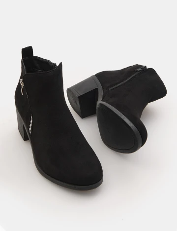 Botine Sinsay, negru, 41