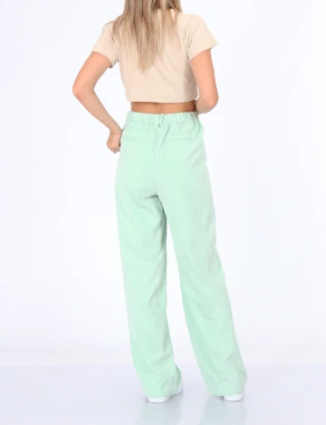 Pantaloni Vila, verde, 38 Verde