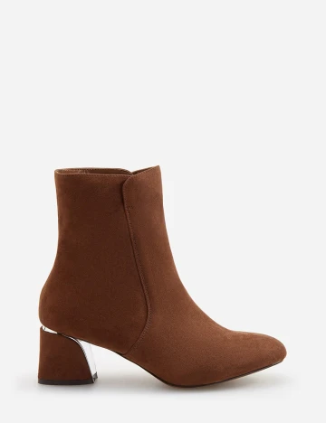 Botine Reserved, maro, 36