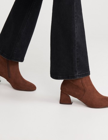 Botine Reserved, maro, 36