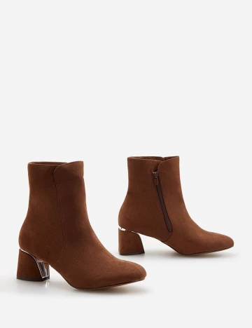 Botine Reserved, maro, 36