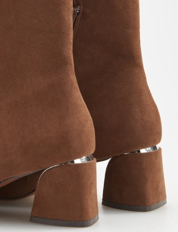 Botine Reserved, maro, 36