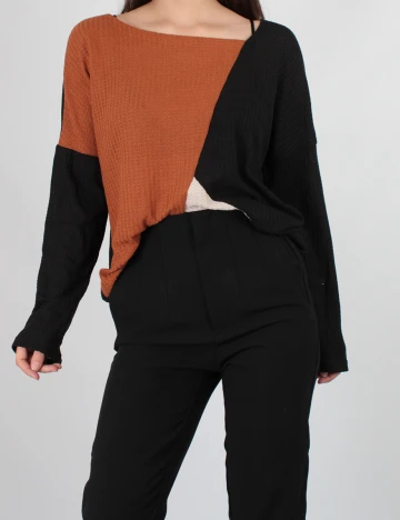 Bluza SHEIN, negru, L Negru