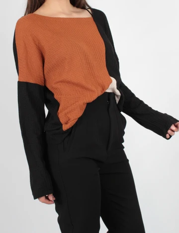 Bluza SHEIN, negru, L Negru