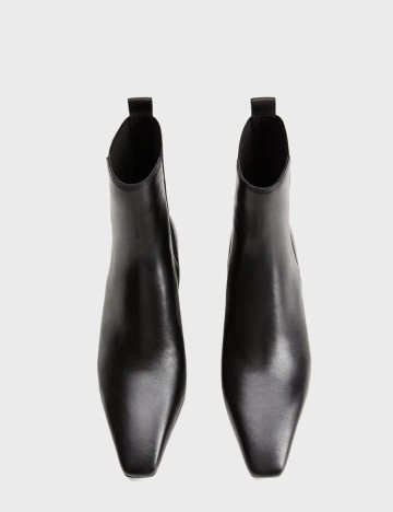 Botine Mango, negru, 37