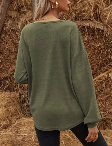 Bluza SHEIN, verde, M