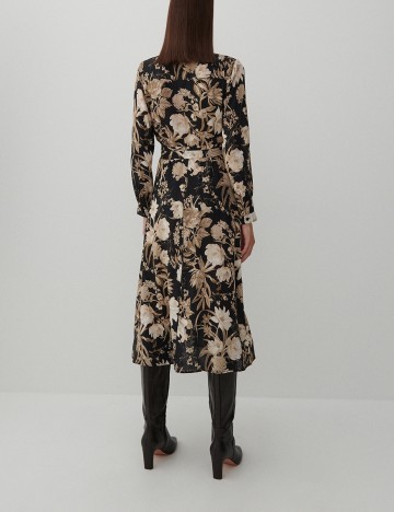 Rochie lunga Reserved, floral, 38