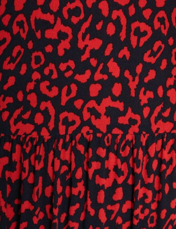 Rochie medie Zara, rosu