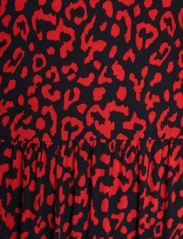 Rochie medie Zara, rosu