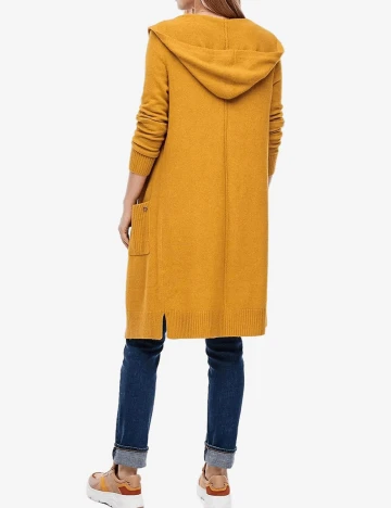 Cardigan s.Oliver, mustar, 42