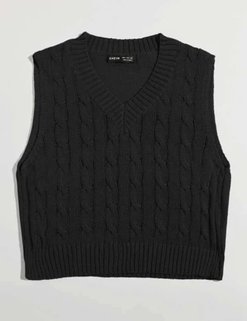 Vesta SHEIN, negru, L Negru