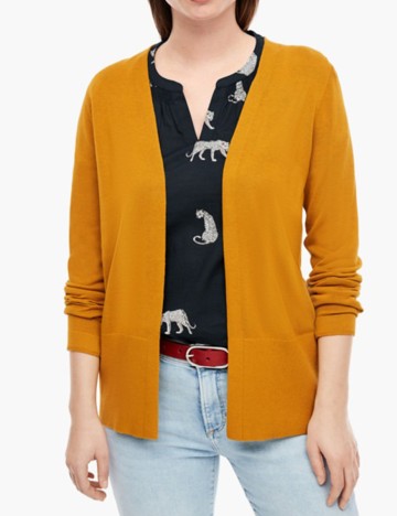 Cardigan s.Oliver, galben