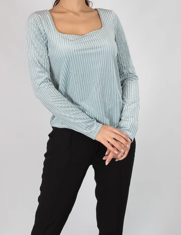 Bluza SHEIN, bleu, M Albastru