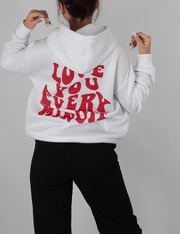 Hanorac SHEIN, alb, XS