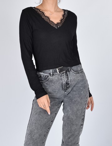 Bluza SHEIN, negru, L