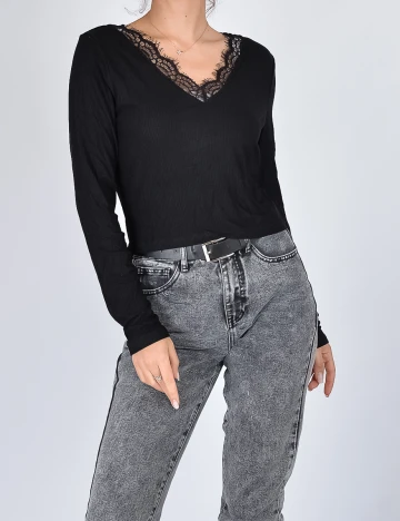 Bluza SHEIN, negru, L