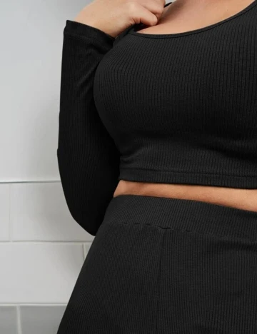 Top SHEIN, negru, L